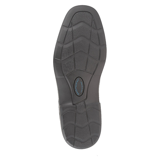 Hush Puppies Sepatu Slip On Pria James Streetsmart Ii In Black Wp Leather Np