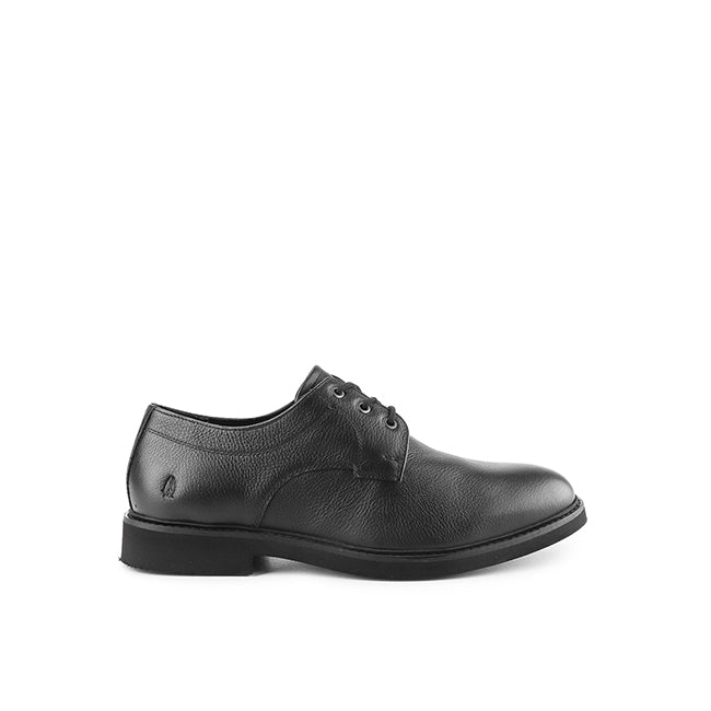 Hush Puppies Sepatu Dress Pria Detroit Pt Oxford In Black Leather