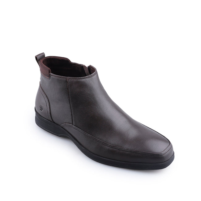 Hush Puppies Sepatu Pria Bono Claris Zip Boots In Coffee