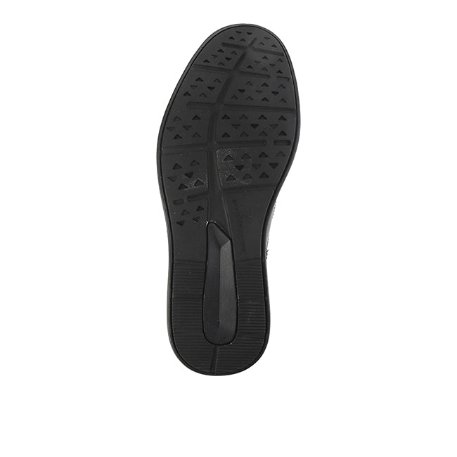 Hush Puppies Sepatu Pria Alpha Zip Boots In Black