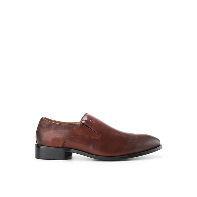Hush Puppies Sepatu Pria Tanner Slip On In Coffee