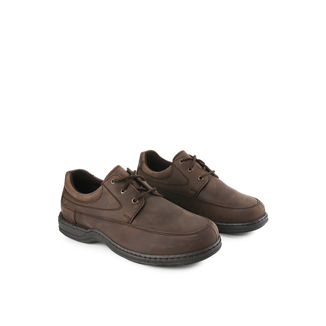Hush Puppies Sepatu Pria Diemen Chord Lace Up In Coffee