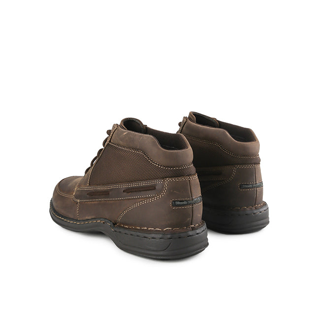 Hush Puppies Sepatu Pria Diemen Karr Lace Boots In Camel