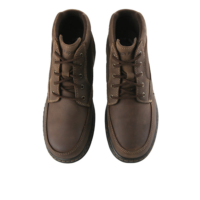 Hush Puppies Sepatu Pria Diemen Karr Lace Boots In Camel