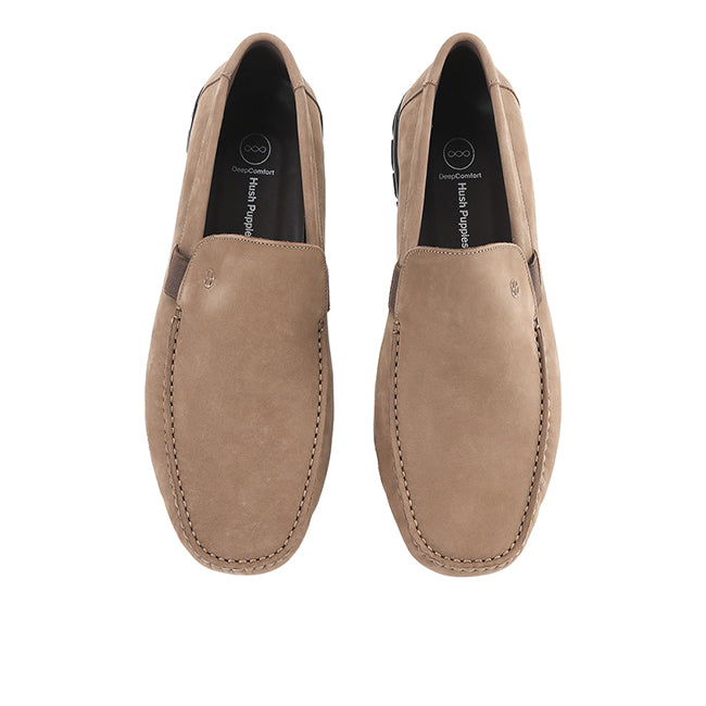 Hush Puppies Sepatu Pria Loafers Dunov Arga Loafer In Taupe