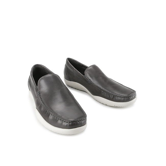 Hush Puppies Sepatu Pria Loafers Nathan Loafer In Dark Grey