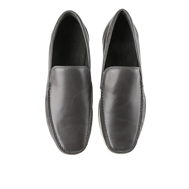Hush Puppies Sepatu Pria Loafers Nathan Loafer In Dark Grey