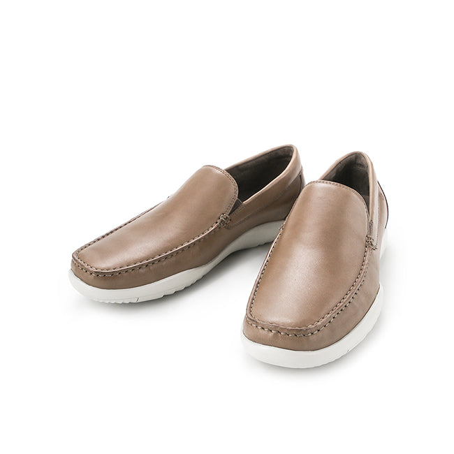 Hush Puppies Sepatu Pria Loafers Nathan Loafer In Taupe