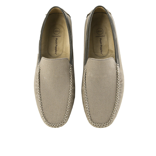 Hush Puppies Sepatu Pria Loafers Tennov Cave Loafer In Taupe
