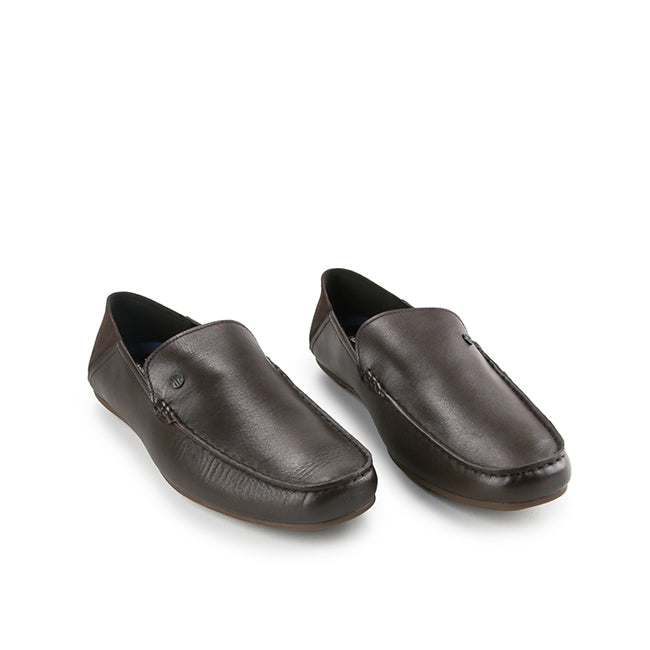 Hush Puppies Sepatu Pria Loafers Toby Hallen Loafer In Coffee