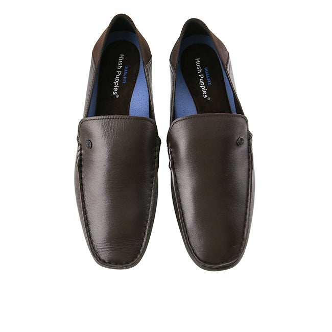 Hush Puppies Sepatu Pria Loafers Toby Hallen Loafer In Coffee
