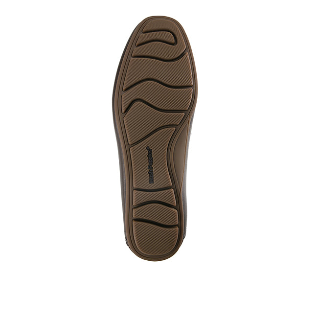 Hush Puppies Sepatu Pria Loafers Toby Hallen Loafer In Coffee