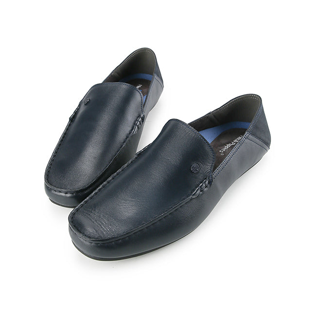Hush Puppies Sepatu Pria Loafers Toby Hallen Loafer In Navy