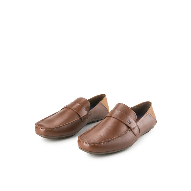 Hush Puppies Sepatu Pria Others Toby Hallen Saddle In Camel