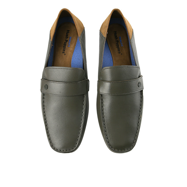 Hush Puppies Sepatu Pria Others Toby Hallen Saddle In Olive