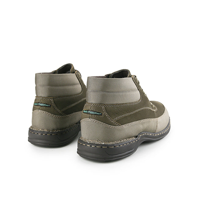 Diemen Kross Lace Boots In Olive