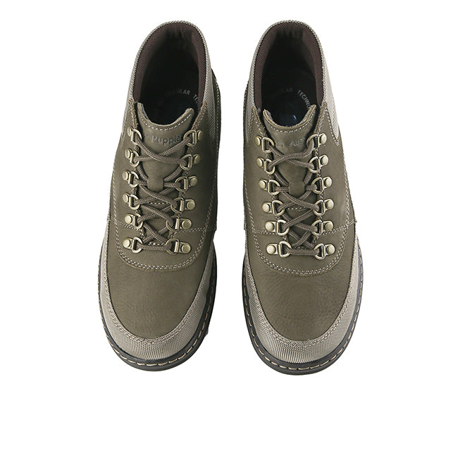 Diemen Kross Lace Boots In Olive