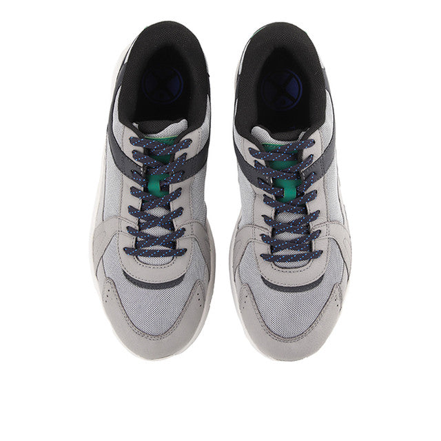 Movement Laceup In Calm Grey Leather