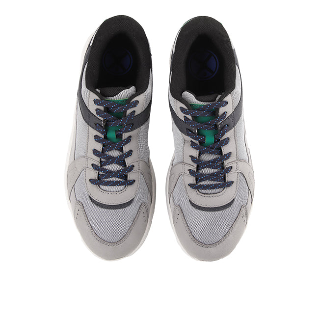 Movement Laceup In Calm Grey Leather