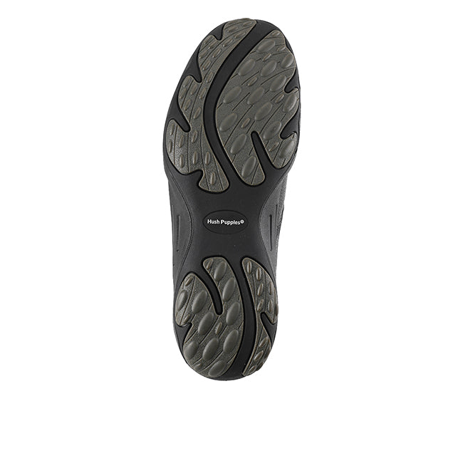 Hush Puppies Sepatu Pria Others Stark In Bold Black Leather