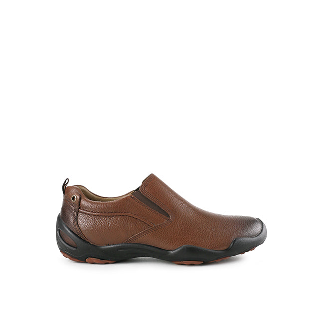 Hush Puppies Sepatu Pria Others Stark In Brown Leather