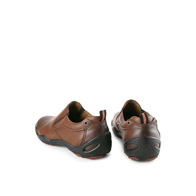 Hush Puppies Sepatu Pria Others Stark In Brown Leather