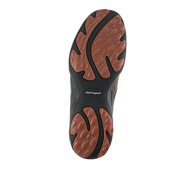 Hush Puppies Sepatu Pria Others Stark In Brown Leather