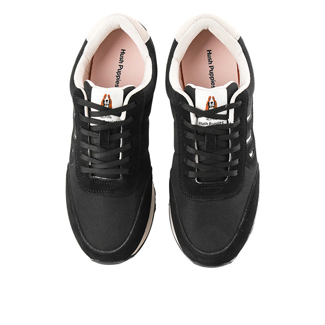 Hush Puppies Sepatu Pria Sneakers Seventy Eight In Black