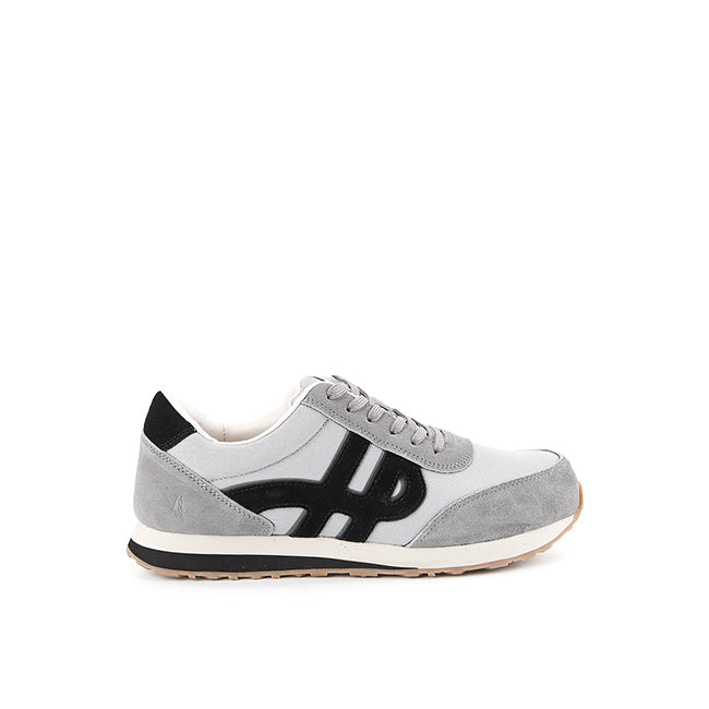 Hush Puppies Sepatu Pria Sneakers Seventy Eight In Calm Grey Suede