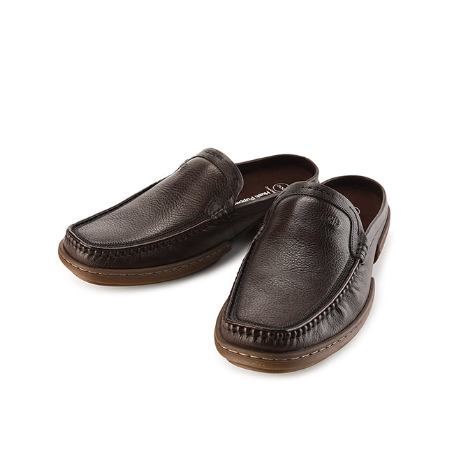 Hush Puppies Sepatu Pria Dymond Mules In Coffee