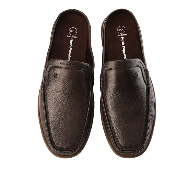 Hush Puppies Sepatu Pria Dymond Mules In Coffee