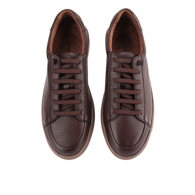 Hubert Lace Up In Coffee