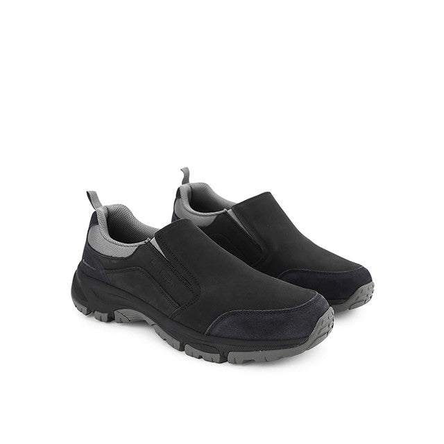 Hush Puppies Sepatu Pria Atwood Slip On In Black