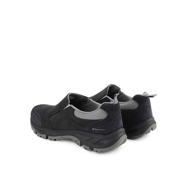 Hush Puppies Sepatu Pria Atwood Slip On In Black