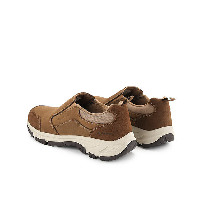 Hush Puppies Sepatu Pria Atwood Slip On In Camel