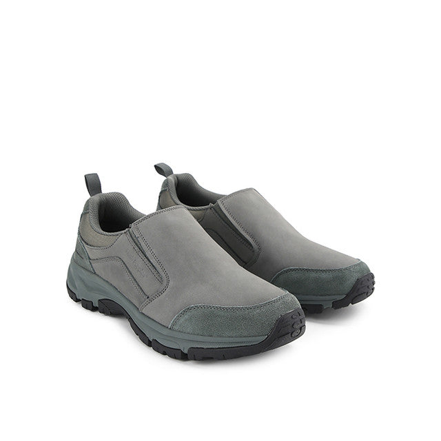 Hush Puppies Sepatu Pria Atwood Slip On In Grey