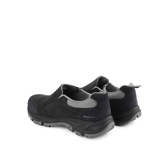 Hush Puppies Sepatu Pria Atwood Slip On In Black