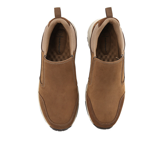 Hush Puppies Sepatu Pria Atwood Slip On In Camel