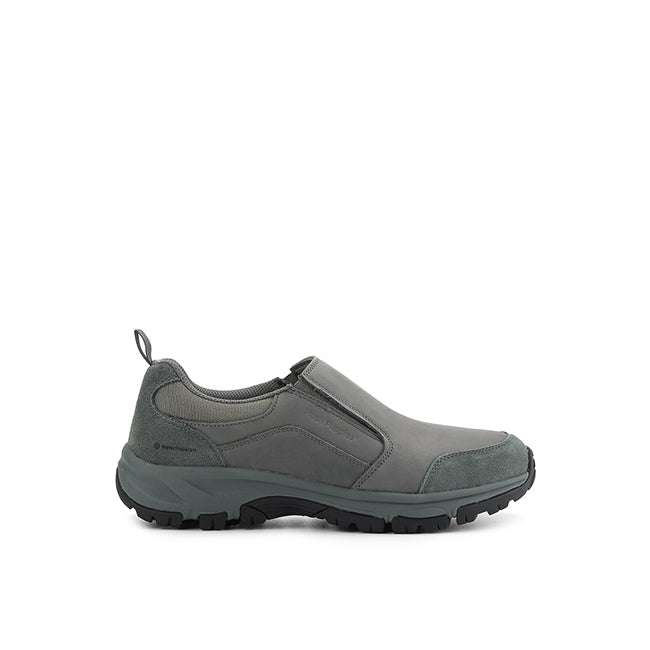 Hush Puppies Sepatu Pria Atwood Slip On In Grey