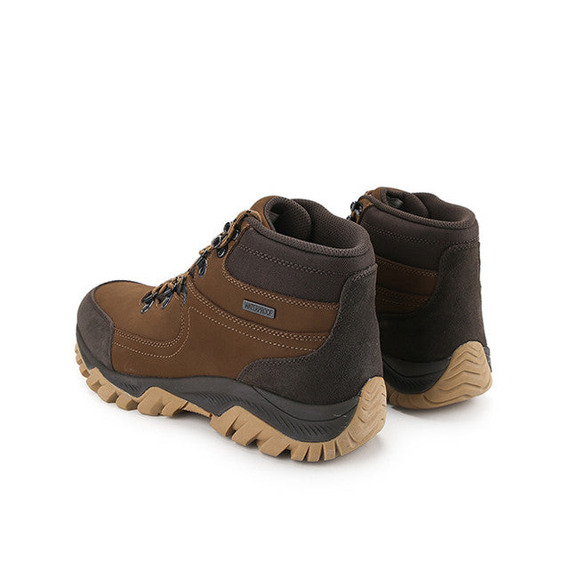 Hush Puppies Sepatu Pria Benson Laces Boots In Coffee