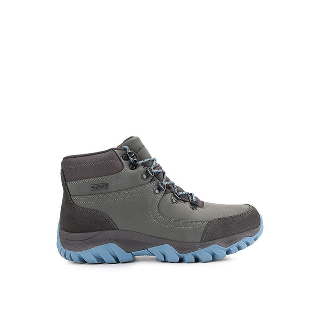 Hush Puppies Sepatu Pria Benson Laces Boots In Grey