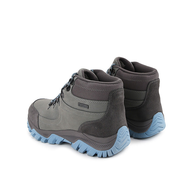Hush Puppies Sepatu Pria Benson Laces Boots In Grey
