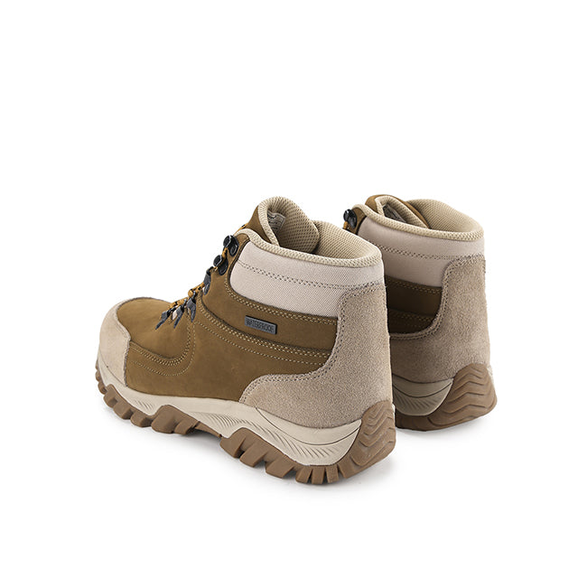 Hush Puppies Sepatu Pria Benson Laces Boots In Khaki