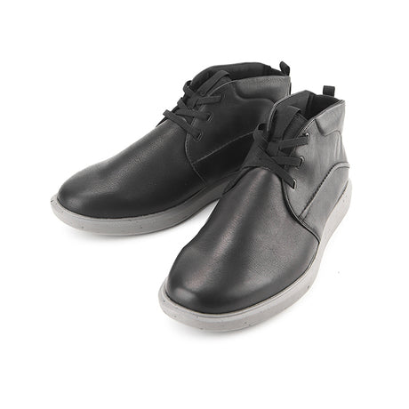 Hush Puppies Sepatu Pria Sneakers Niles Chukka In Black