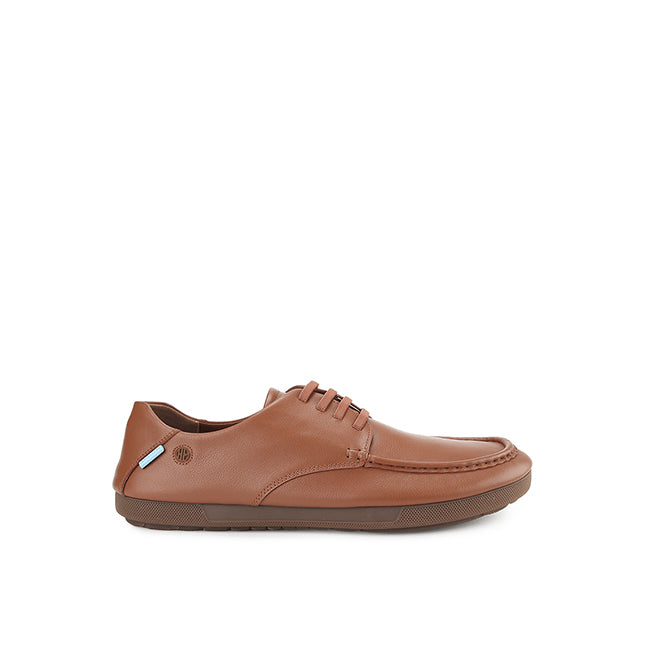 Hush Puppies Sepatu Pria Hamann Tr Lace Up In Tan