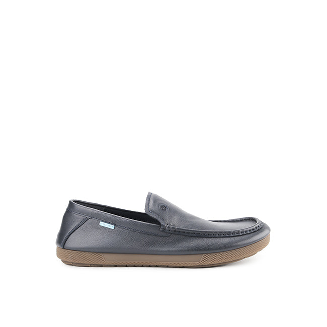 Hush Puppies Sepatu Pria Hamann Tr Slip On In Navy