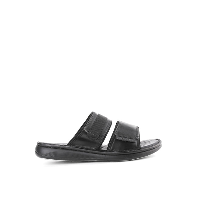 Hush Puppies Sandal Pria Delphi Haris 2 Straps In Black
