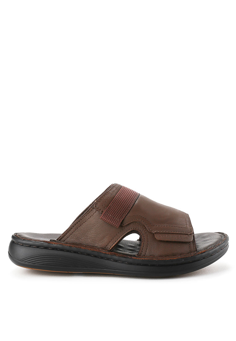 Hush Puppies Sandal Pria Delphi Haris Slide In Camel
