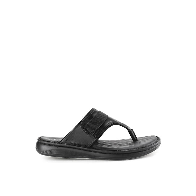 Hush Puppies Sandal Toepost Pria Delphi Haris Toepost In Black
