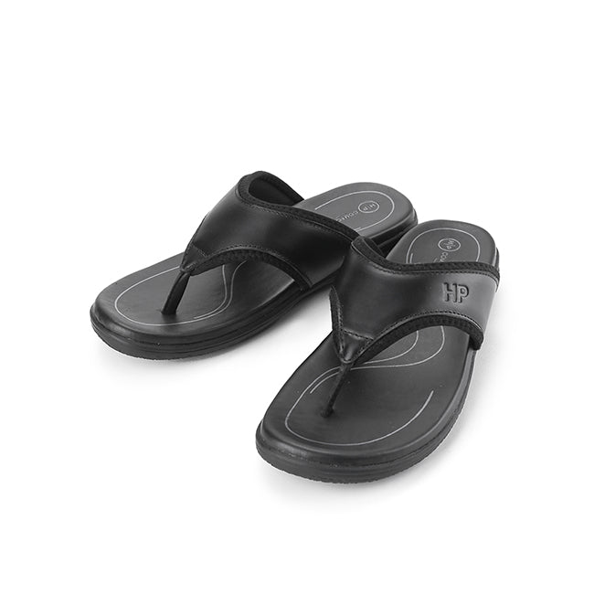 Hush Puppies Sandal Pria Chekhov - Toepost In Black